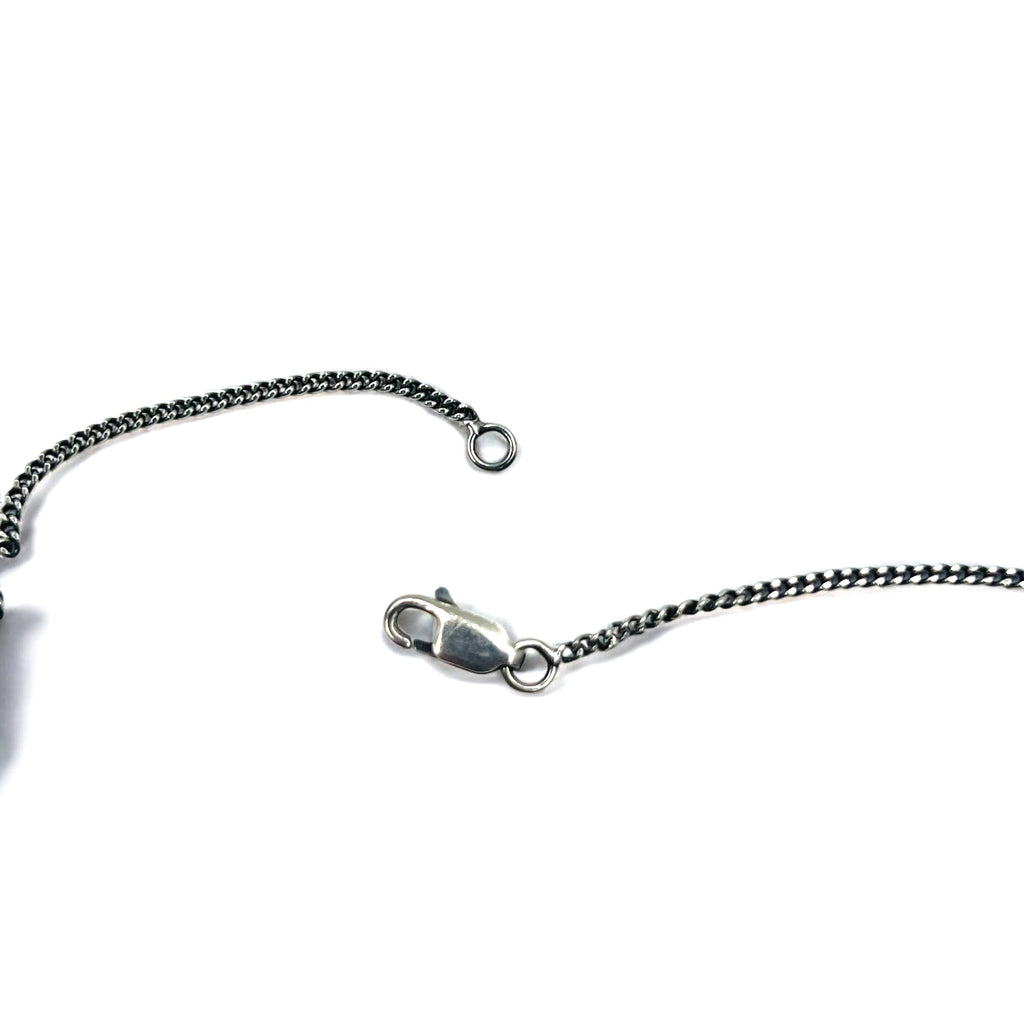 GUCCI - Collana/Girocollo con ciondolo a croce "Fancy" in argento sterling 925, Made in Italy