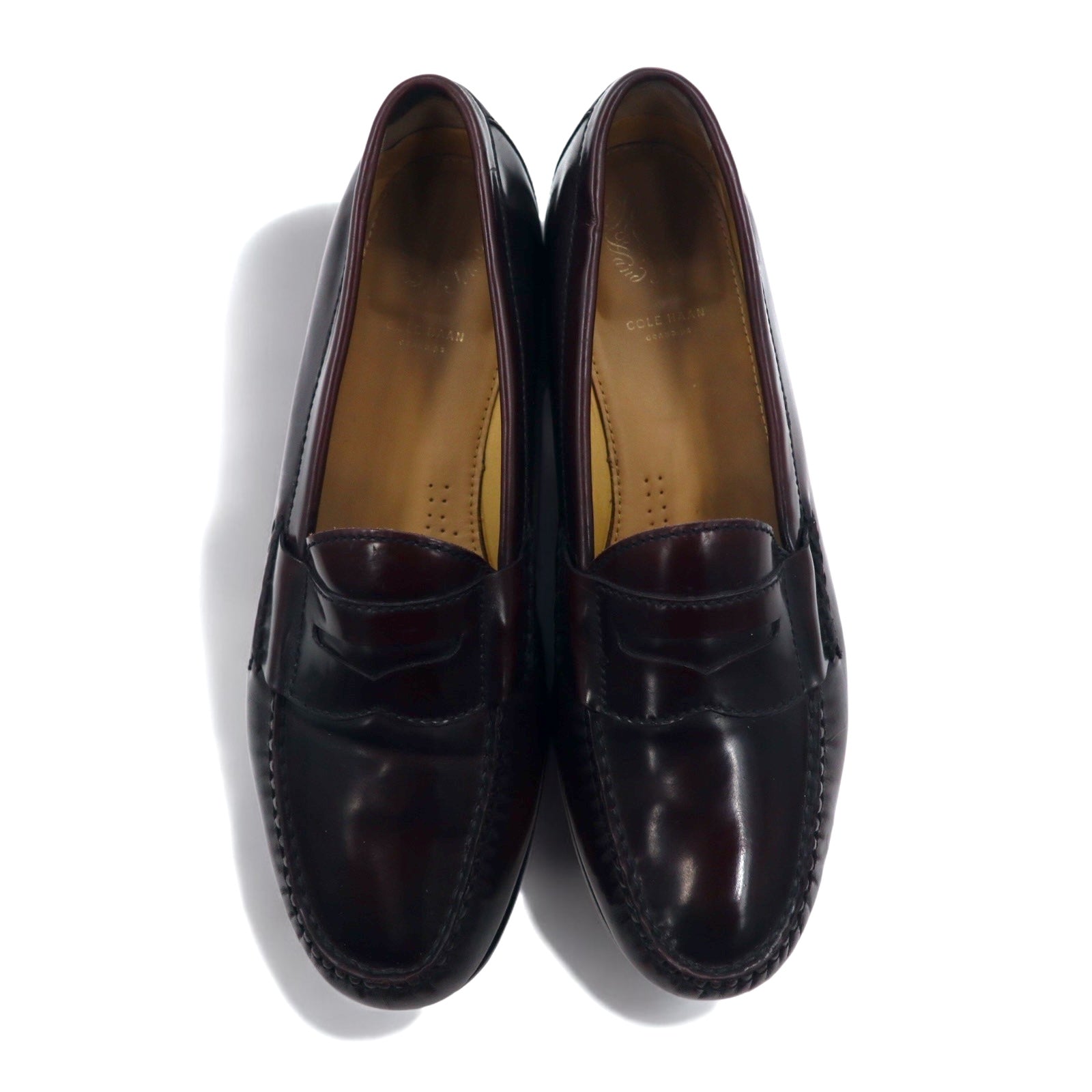COLE HAAN PINCH GRAND PENNY MOCASSINI 28.5cm BORDEAUX PELLE PINCH GRAND PENNY C12755
