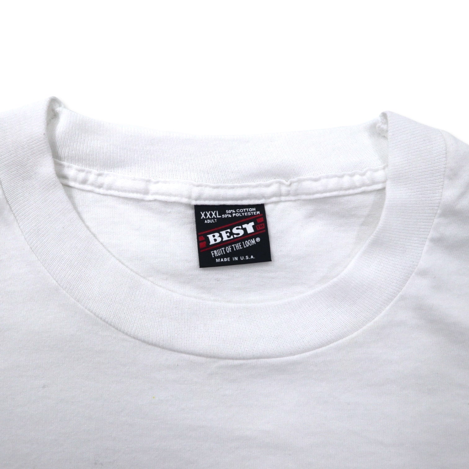 T-shirt stampata FRUIT OF THE LOOM, anni '90, made in USA, XXXL, bianca, cotone, CHEROKEE, aereo, BEST, taglia grande