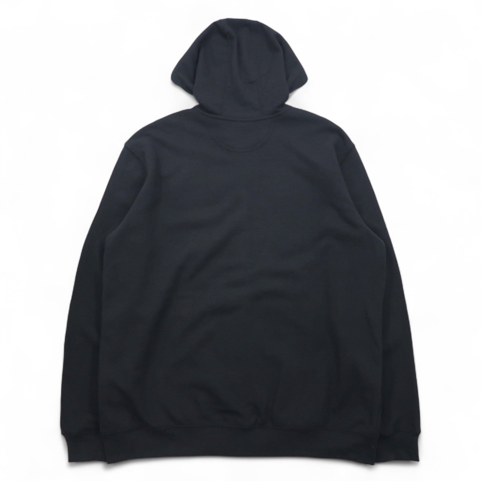Carhartt felpa con cappuccio full zip XL nera, interno felpato, ricamo DELTA, MIDWEIGHT HOODED ZIPFRONT SWEAT K122, made in Messico, nuovo senza etichette