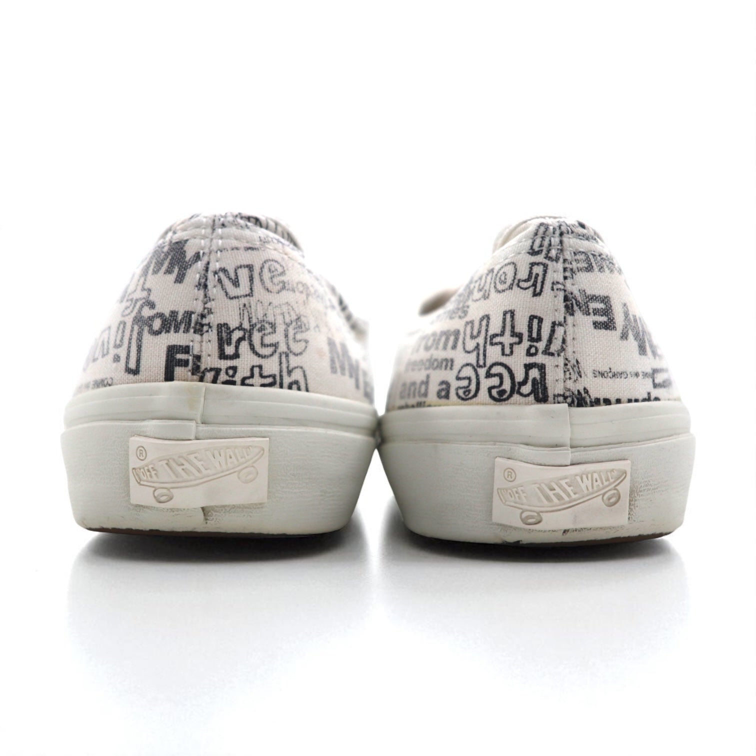 VANS × COMME des GARCONS ヴォルト VAULT オーセンティック AUTHENTIC LX CDG スニーカー 27cm ホワイト キャンバス コットン VN0A33TAKXY