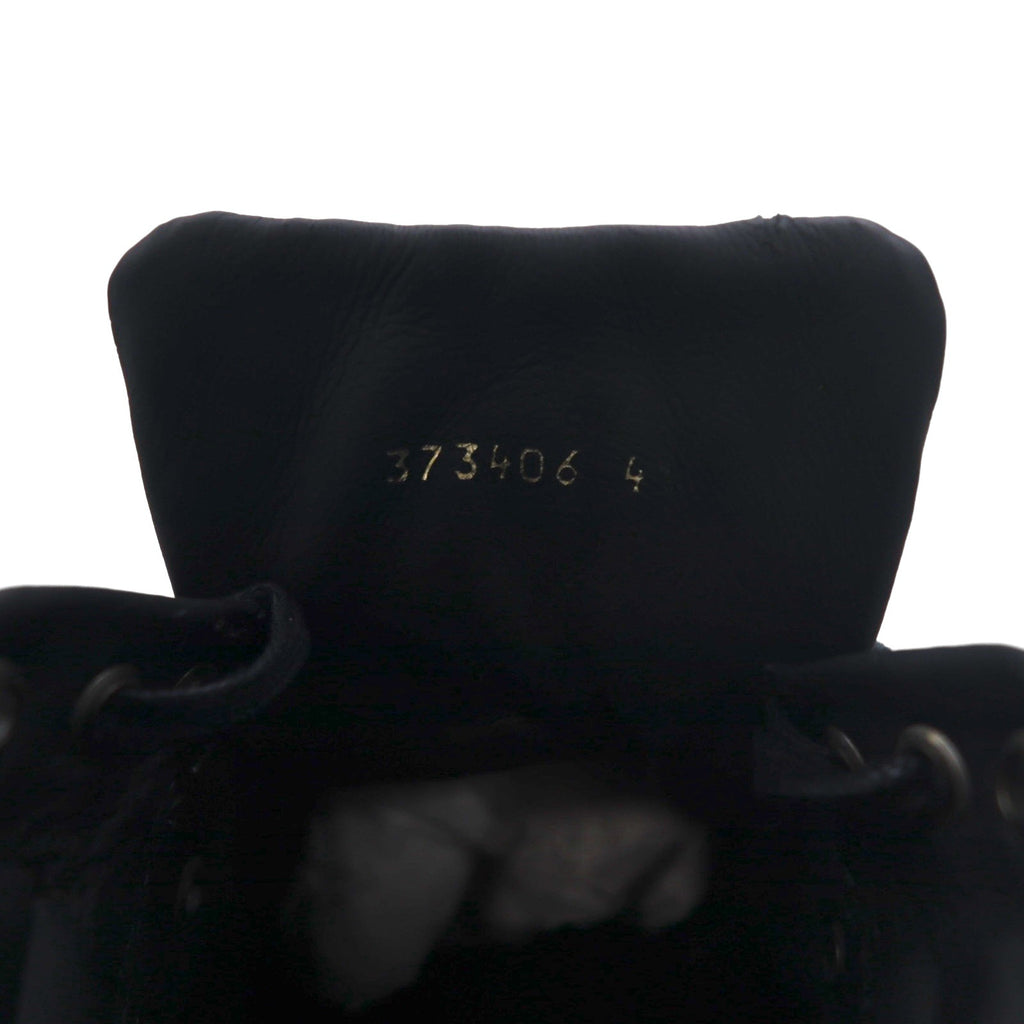 BALENCIAGA Monochrome High sneakers 27cm black pelle traforata Perforated High 373406 Made in Spain Nuovo con etichette