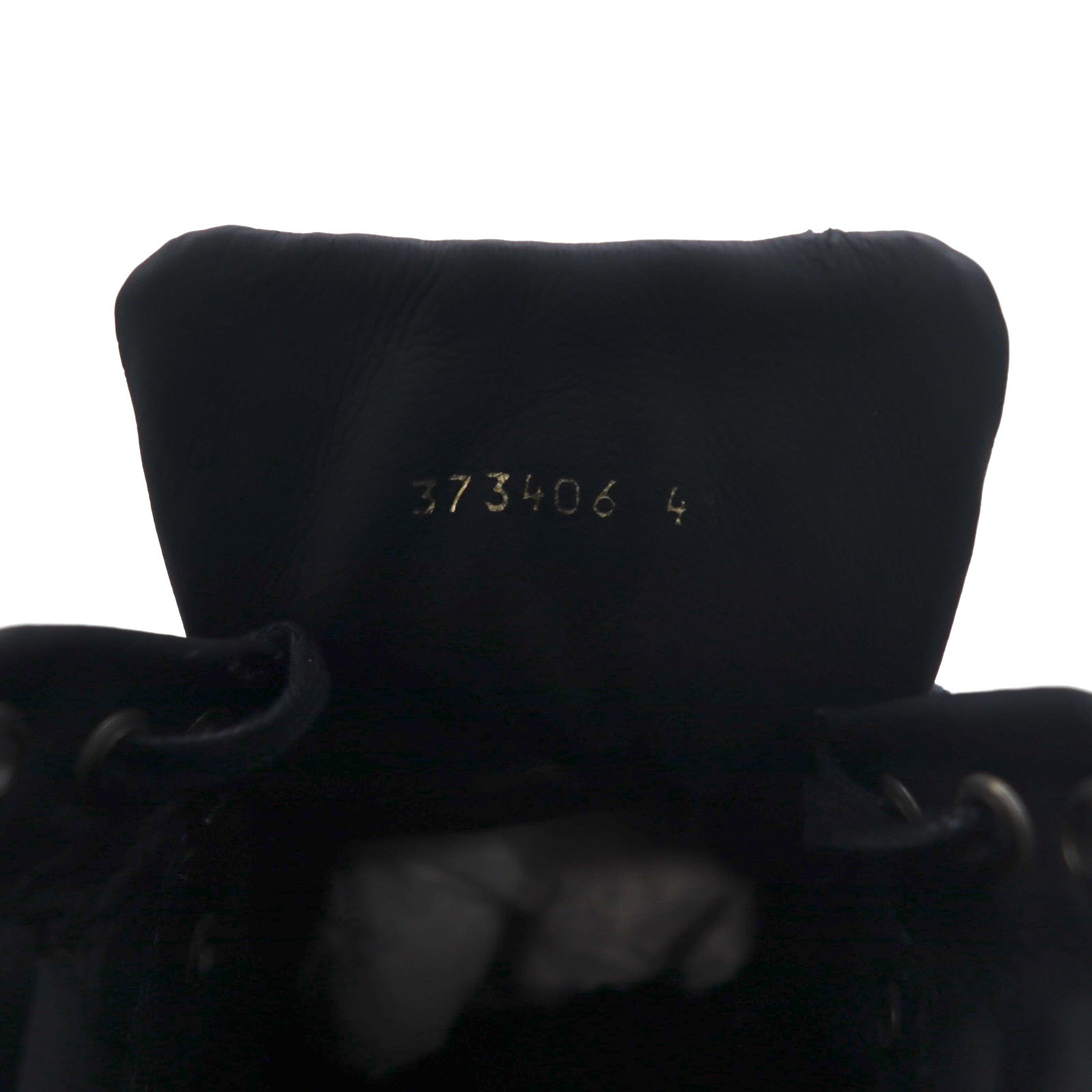 BALENCIAGA Monochrome High sneakers 27cm black pelle traforata Perforated High 373406 Made in Spain Nuovo con etichette