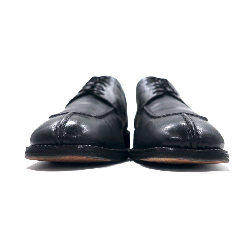 COLE HAAN Scarpe stringate eleganti con punta a U e spacco, 28.5 cm, nere, in pelle, allacciatura aperta 01594