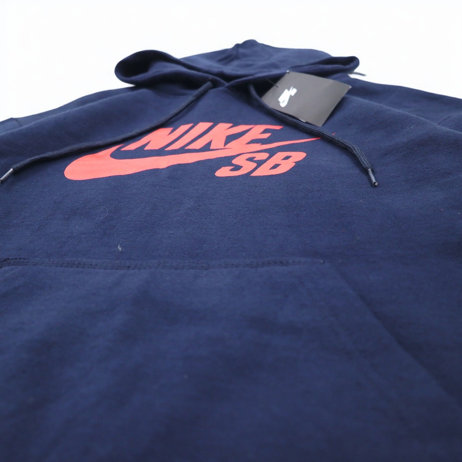 NIKE SB Icon Pullover Essential Hoodie M Blu navy Icon Hoody AJ9733-451 Prodotto in Pakistan Nuovo