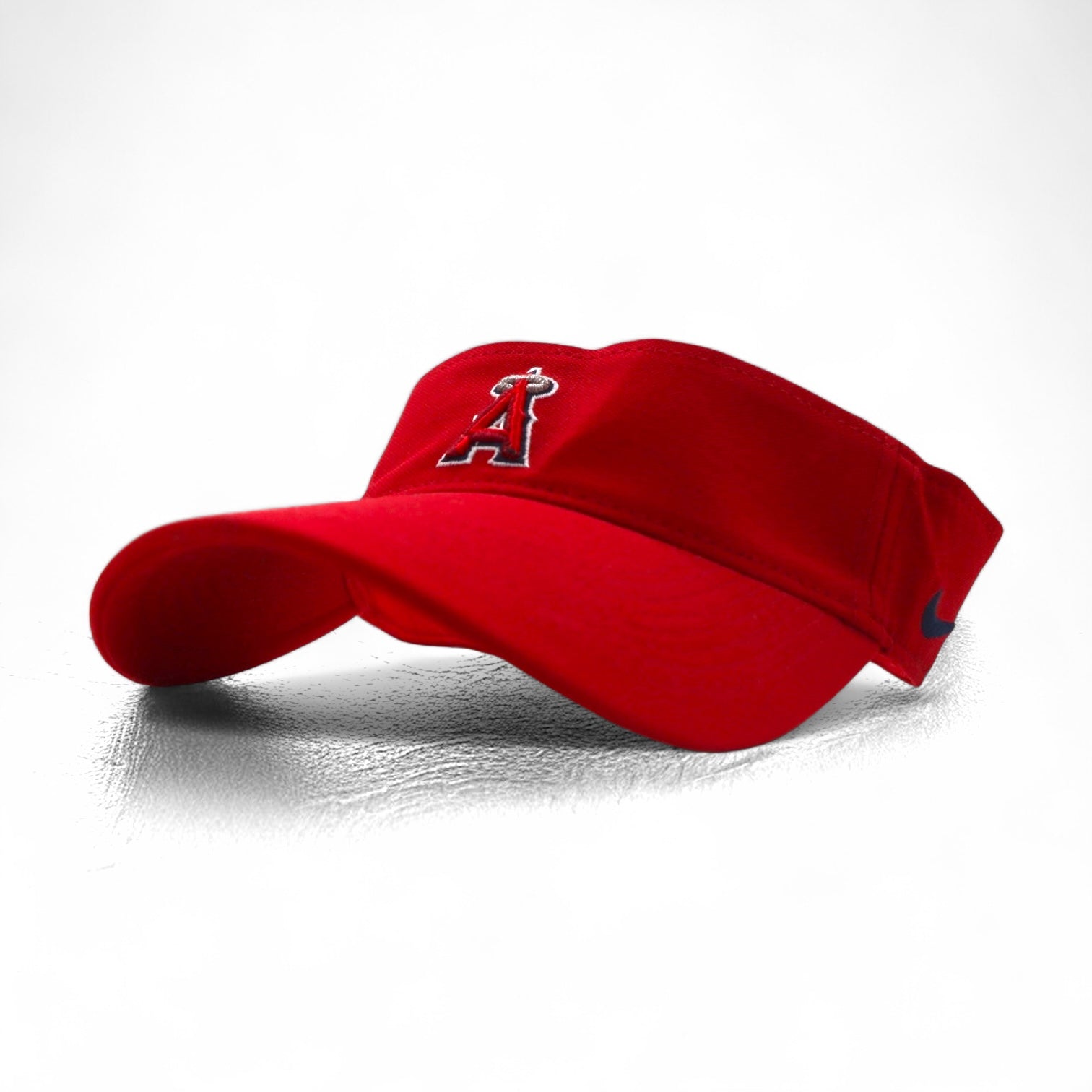 NIKE Dri-FIT Visiera da Baseball FREE Rosso MLB Los Angeles Angels Swoosh