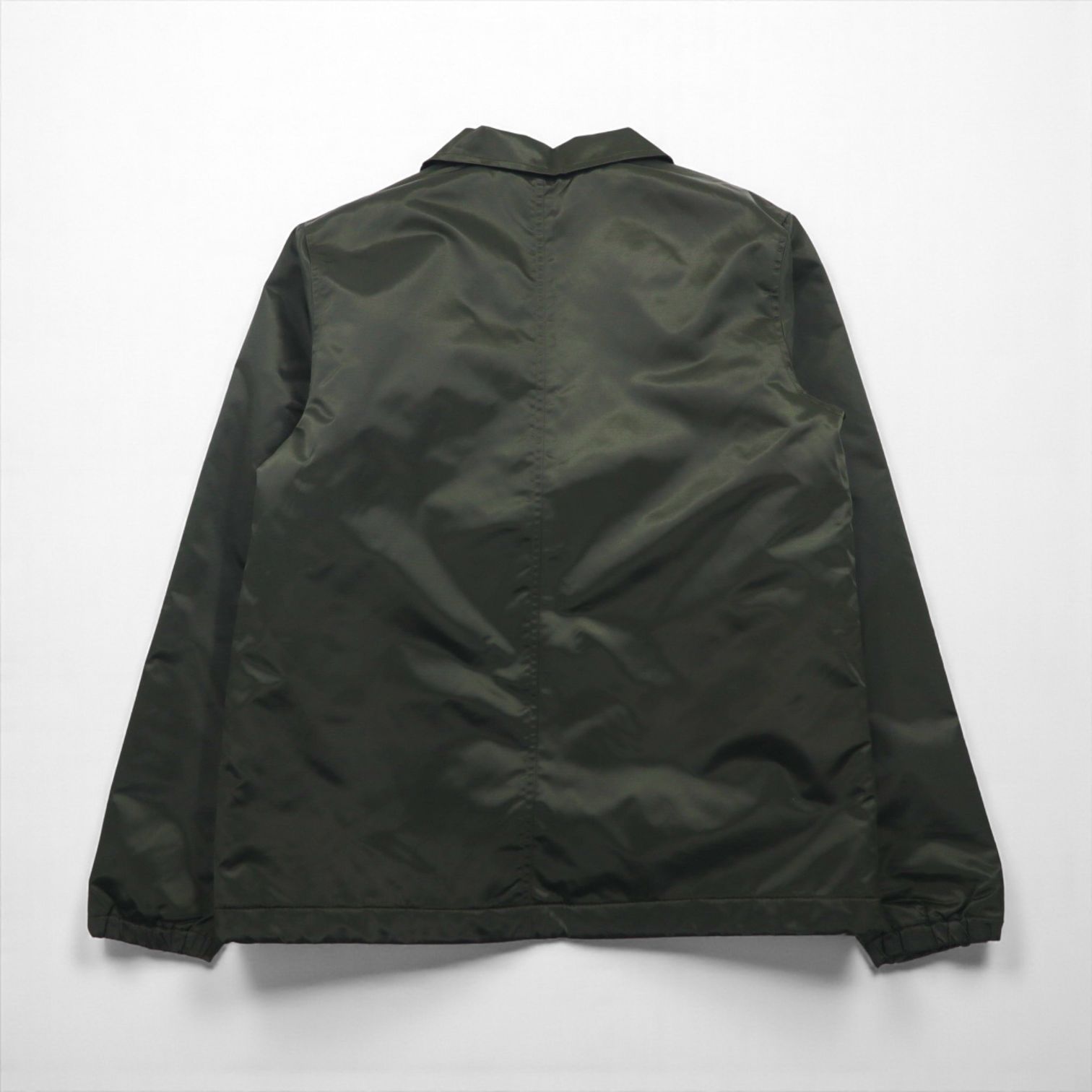 MAJESTIC × FRAMMENTO CUORE ナイロン テーラードジャケット M カーキ 中綿 XM23-MAJ-0009-GRN6 nano universe 別注