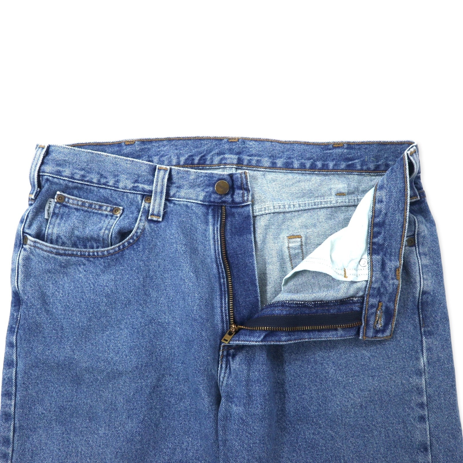 Carhartt Traditional Fit Jeans 36 blu cotone B480LVB made in Messico