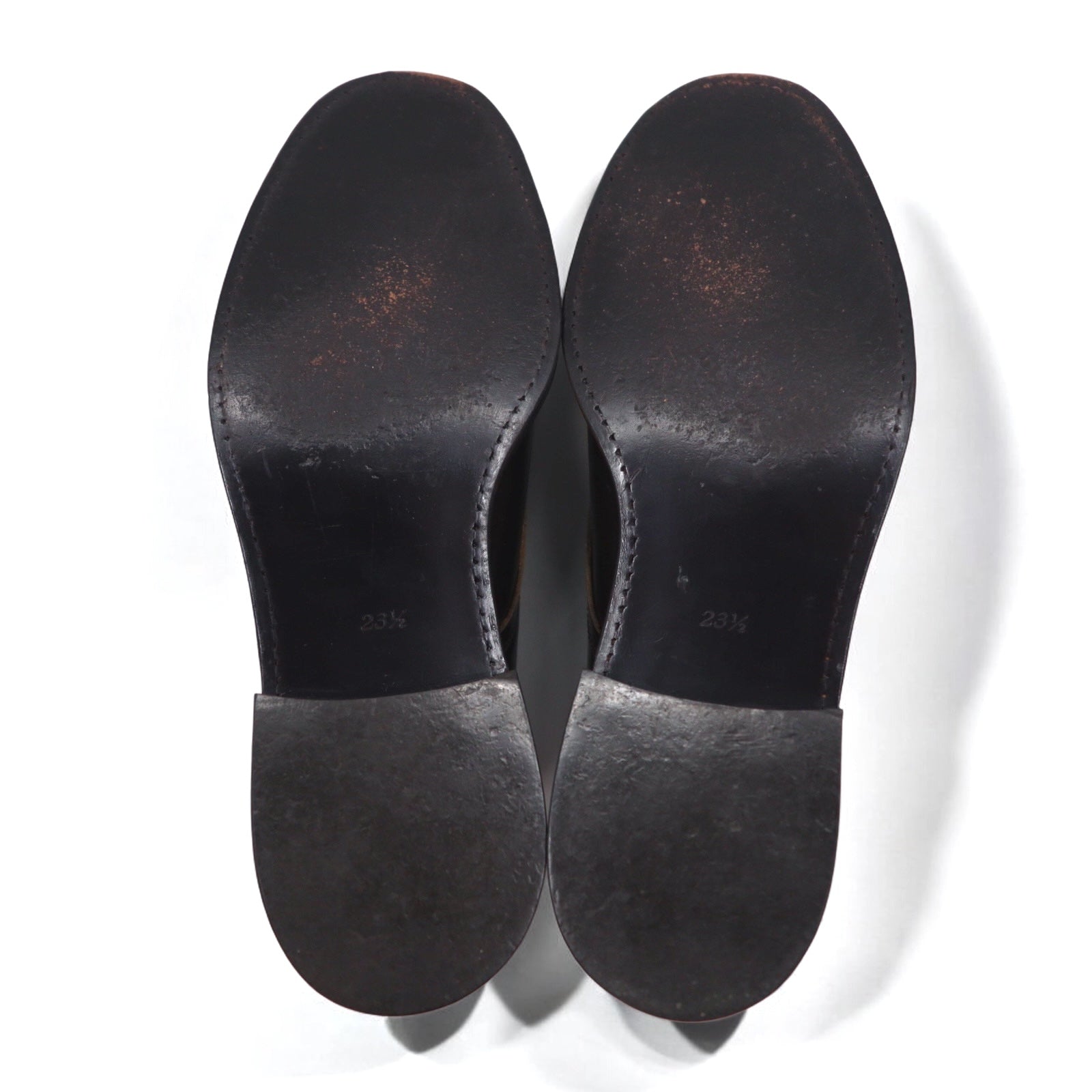 tricot COMME des GARCONS stivali chukka 23,5 cm marrone pelle made in Japan