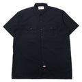 Dickies Camicia da lavoro a maniche corte XL Nera Poliestere Cotone Taglia grande
