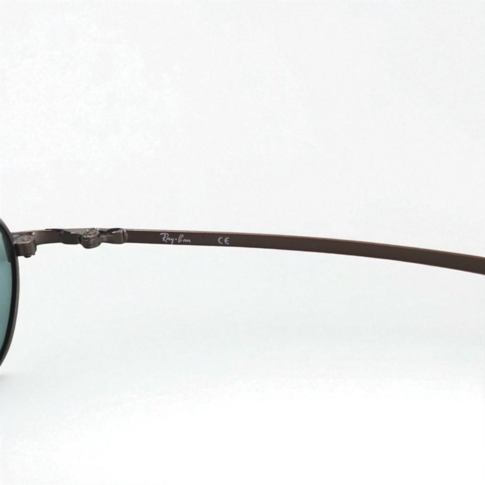 Ray-Ban Occhiali da sole rettangolari, montatura in metallo, oro, RB3210 026/82 55-18-130