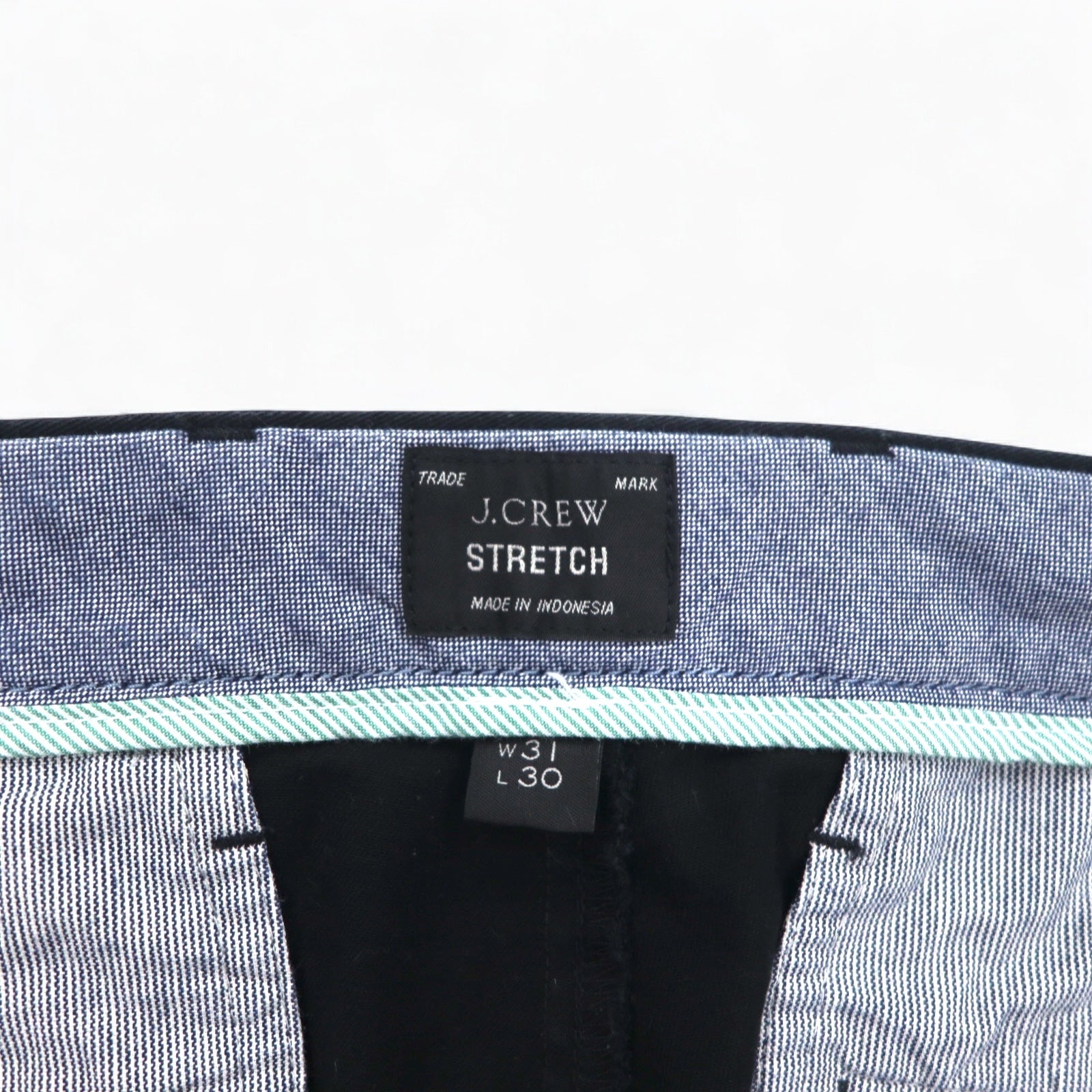 J.CREW Pantaloni skinny elasticizzati M neri cotone 250 SKINNY