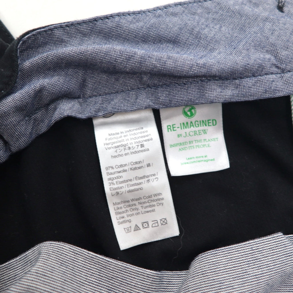 J.CREW Pantaloni skinny elasticizzati M neri cotone 250 SKINNY