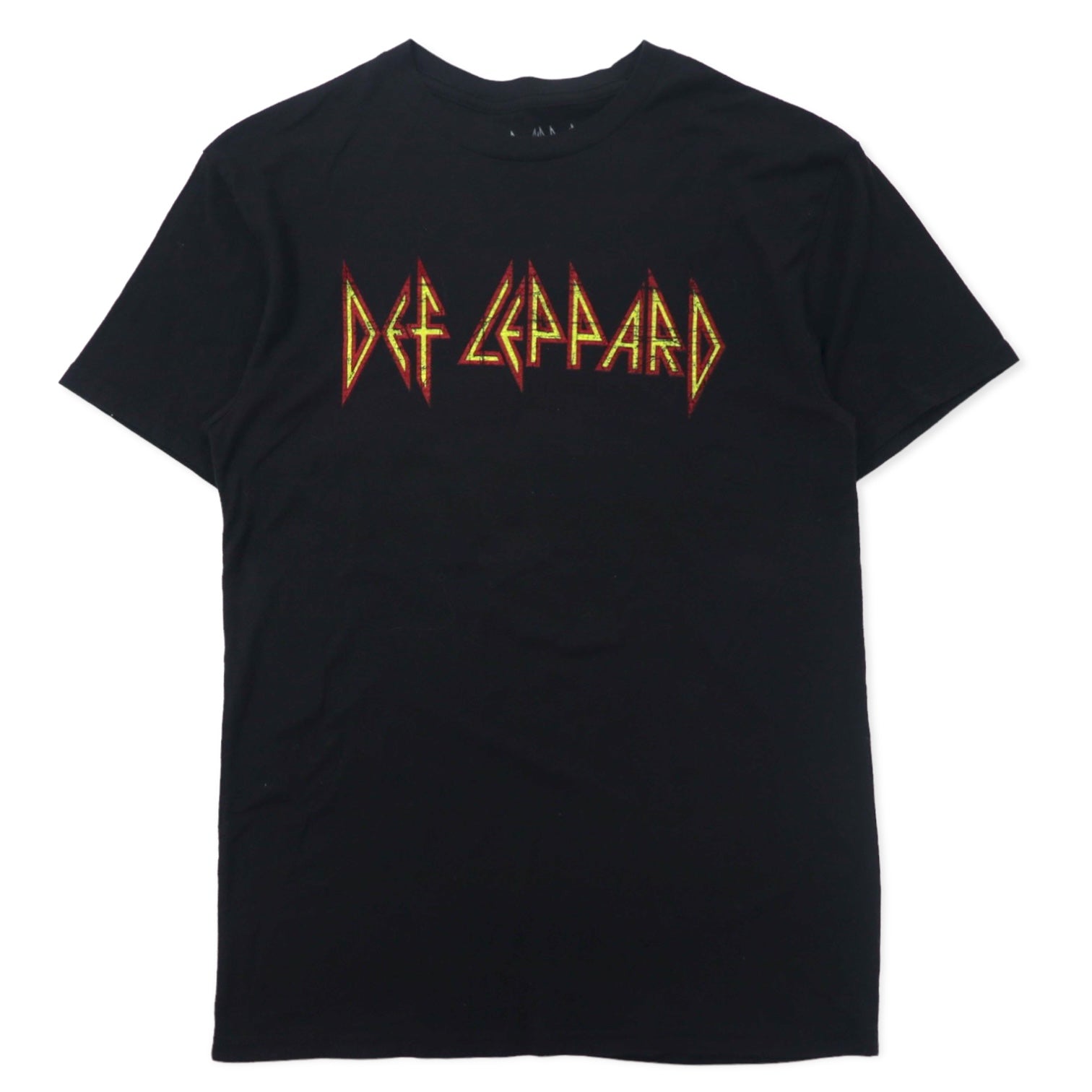 DEF LEPPARD Maglietta del gruppo Def Leppard taglia M nero cotone