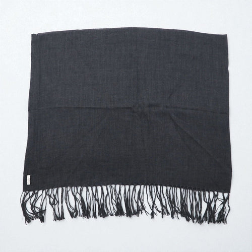 BRUNELLO CUCINELLI イタリア製 カシミヤ フリンジ マフラー グレー