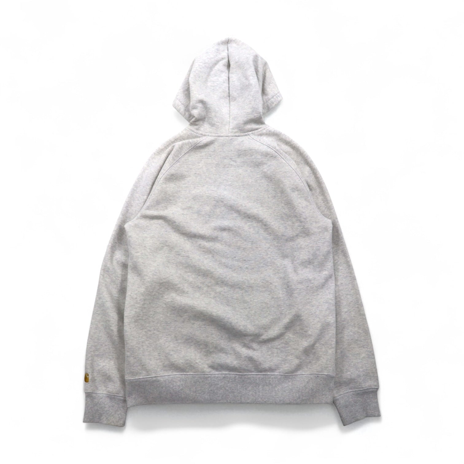 Carhartt WIP felpa con cappuccio pullover HOODED CHASE SWEATSHIRT L tinta unita tasche interno felpato I015897 Made in Bulgaria
