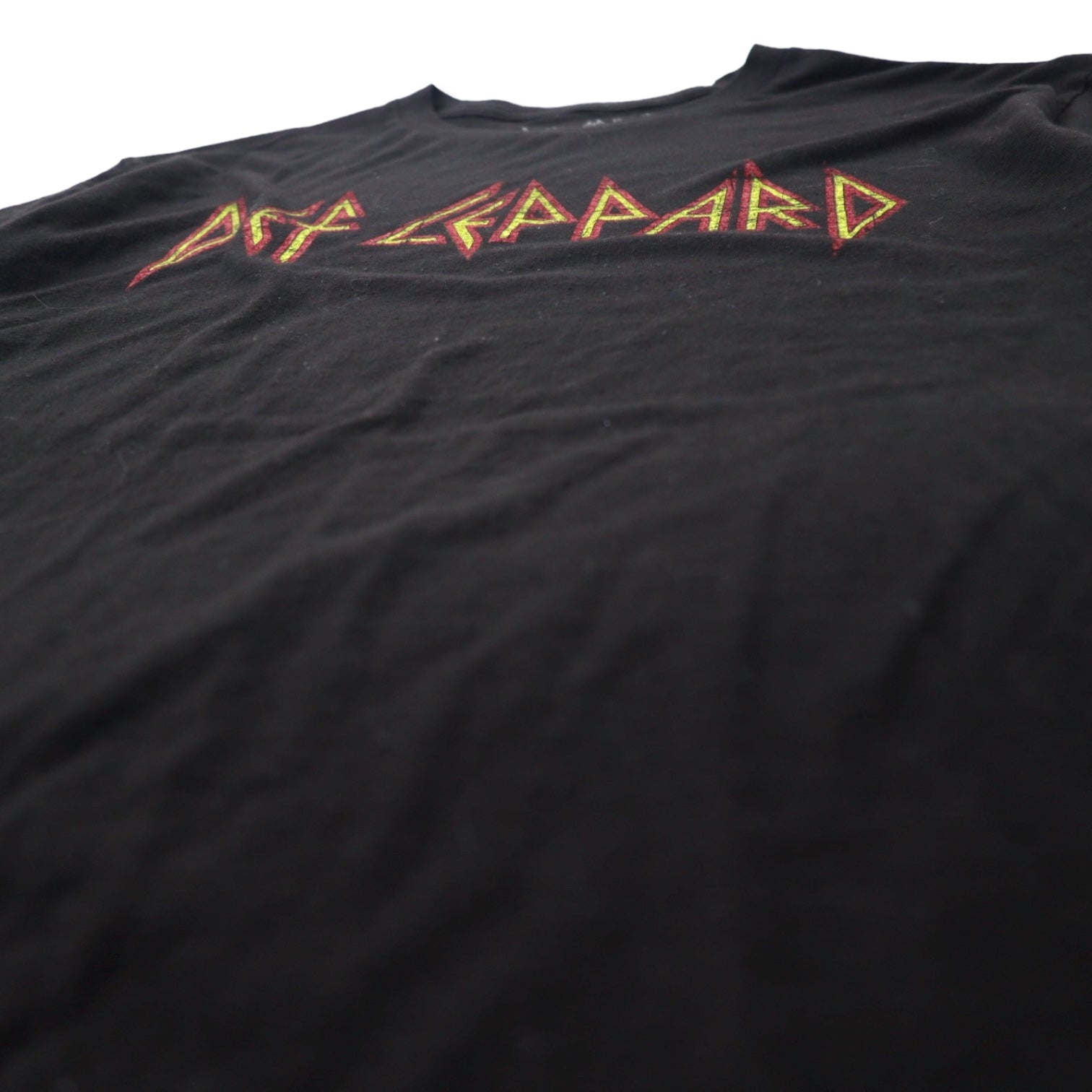 DEF LEPPARD Maglietta del gruppo Def Leppard taglia M nero cotone