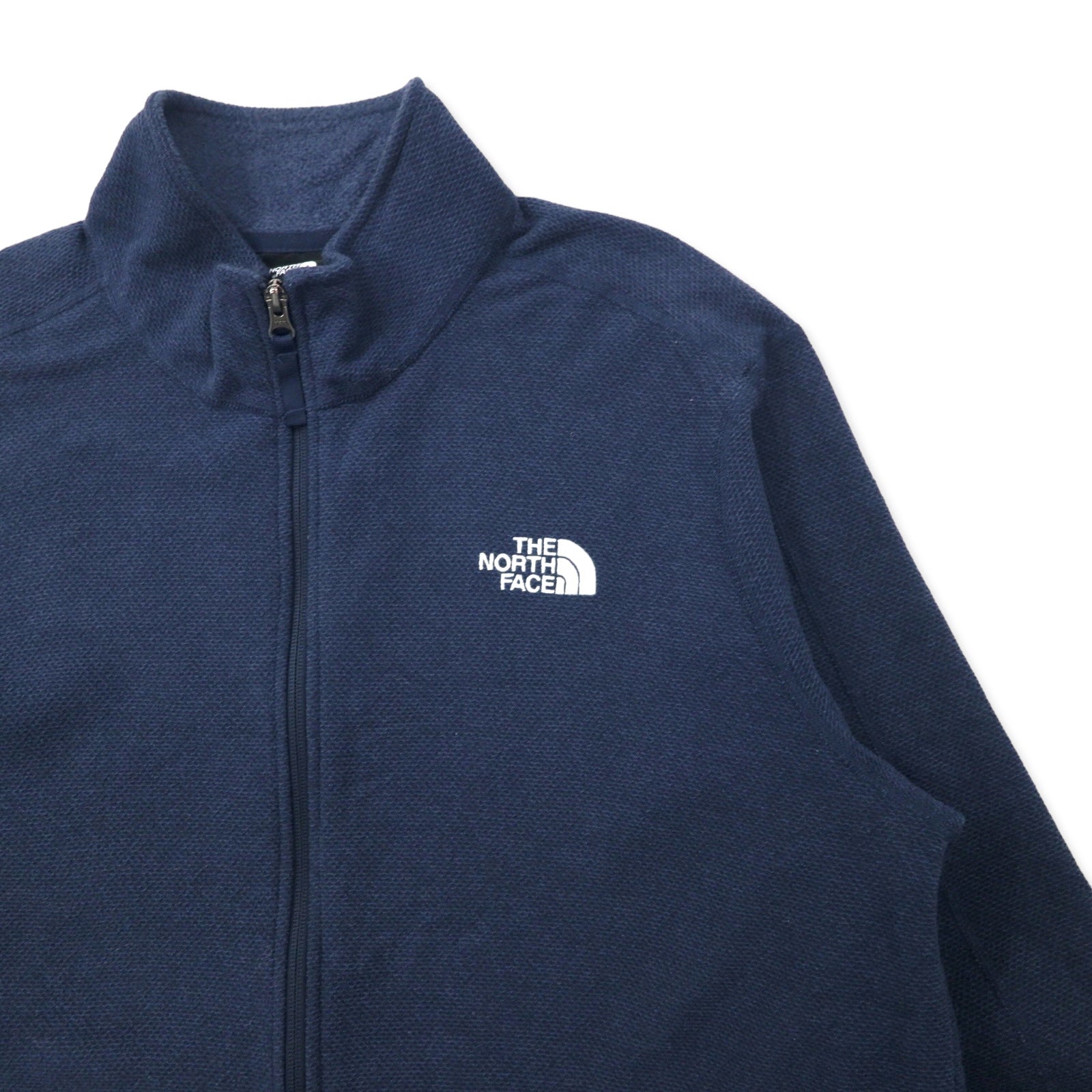 THE NORTH FACE Giacca in pile full zip XL blu navy poliestere con ricamo logo