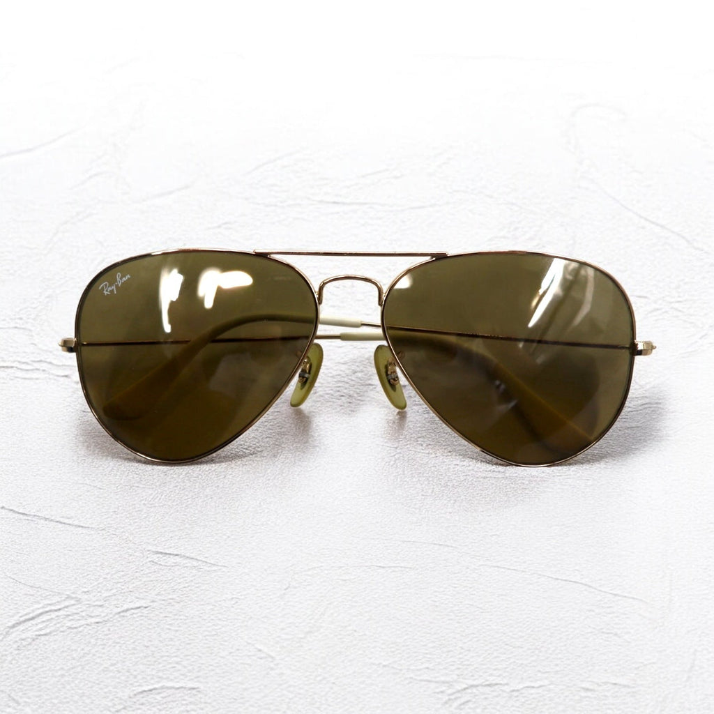 Ray-Ban Aviator Made in Italy Occhiali da sole a goccia in metallo LARGE METAL 001/3K 58◻︎14 2N