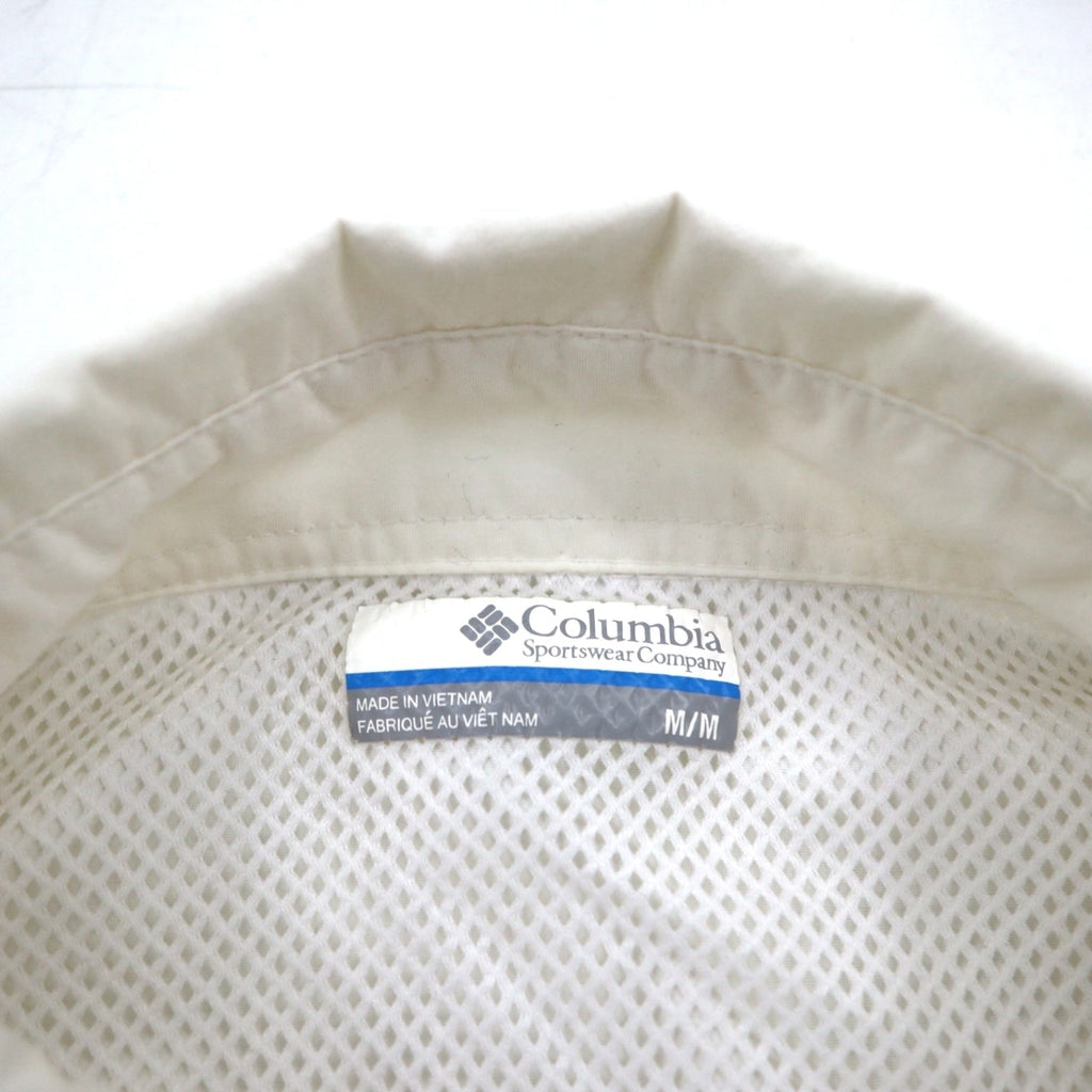 Columbia PFG Bahama II Maglia a Maniche Corte per Pesca M Bianco Nylon FM7047