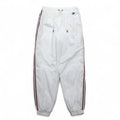 TOMMY HILFIGER SPORT ナイロン トラックパンツ ジャージ S ホワイト サイドライン