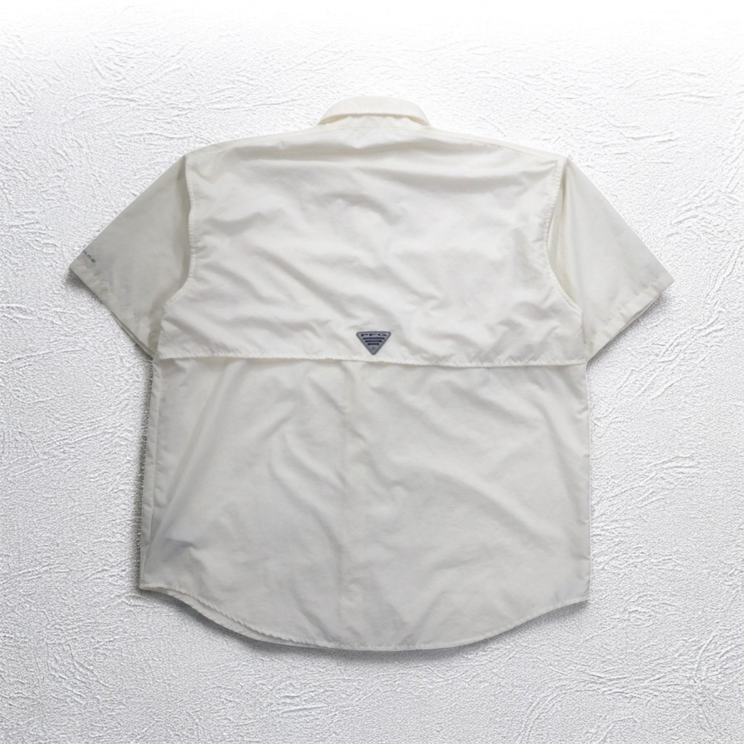Columbia PFG Bahama II Maglia a Maniche Corte per Pesca M Bianco Nylon FM7047