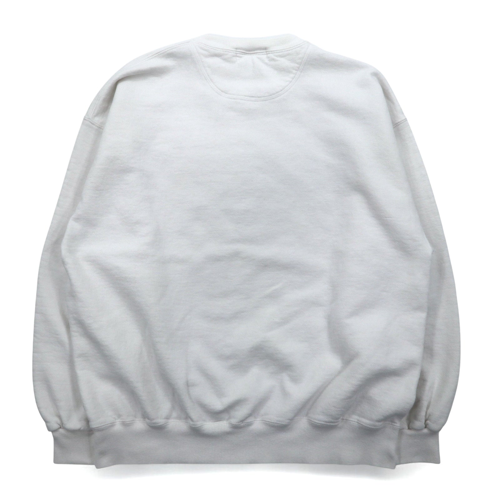 Felpa stampata in cotone JERZEES, anni '90, Made in USA, taglia XL, colore bianco, motivo CARSON'S STEELERS