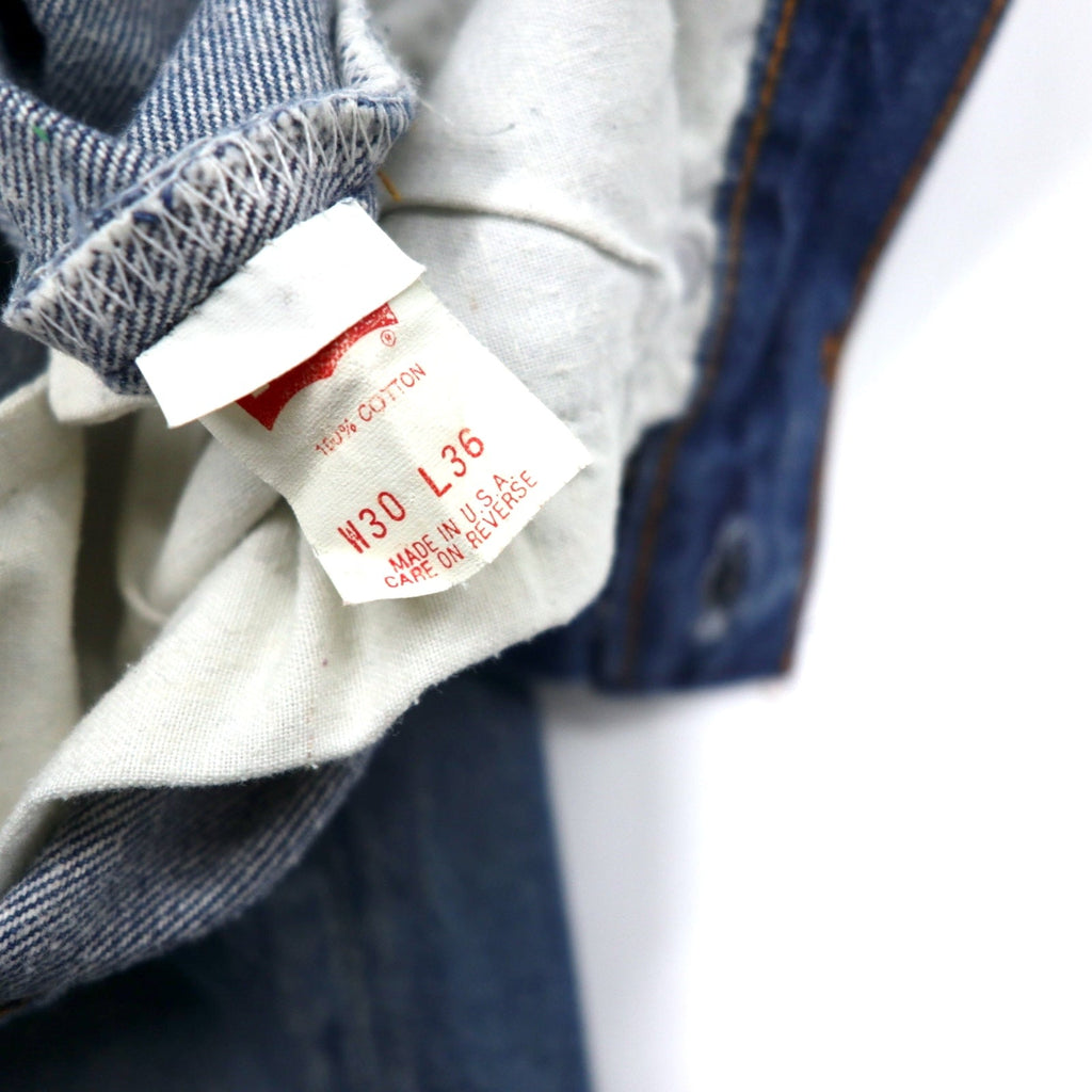 Levi's USA製 501XX デニムパンツ 30 ブルー コットン ボタン裏546 501-0000