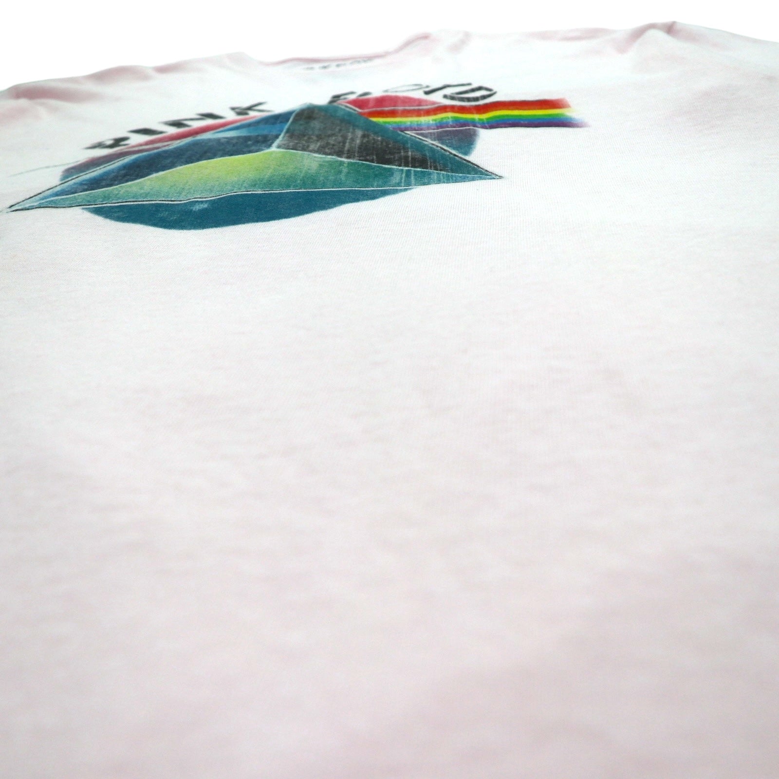 PINK FLOYD T-shirt Ufficiale Banda L Rosa The Dark Side of the Moon Honduras