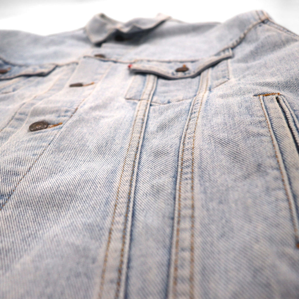 Levi's 90年代 USA製 デニムジャケット Gジャン L ライトブルー アイスウォッシュ 70507-4834
