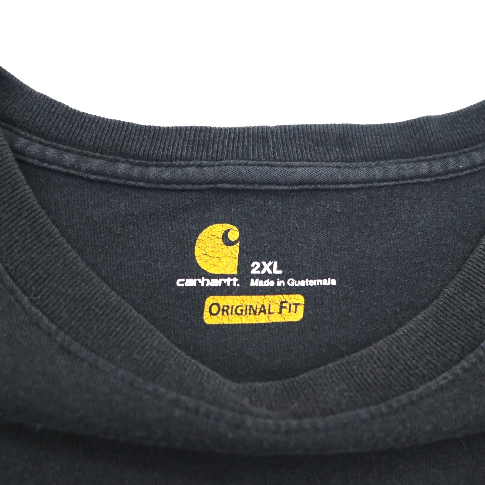 Carhartt T-shirt Original Fit con taschino, "PokeTee", taglia 2XL, nera, vestibilità ampia