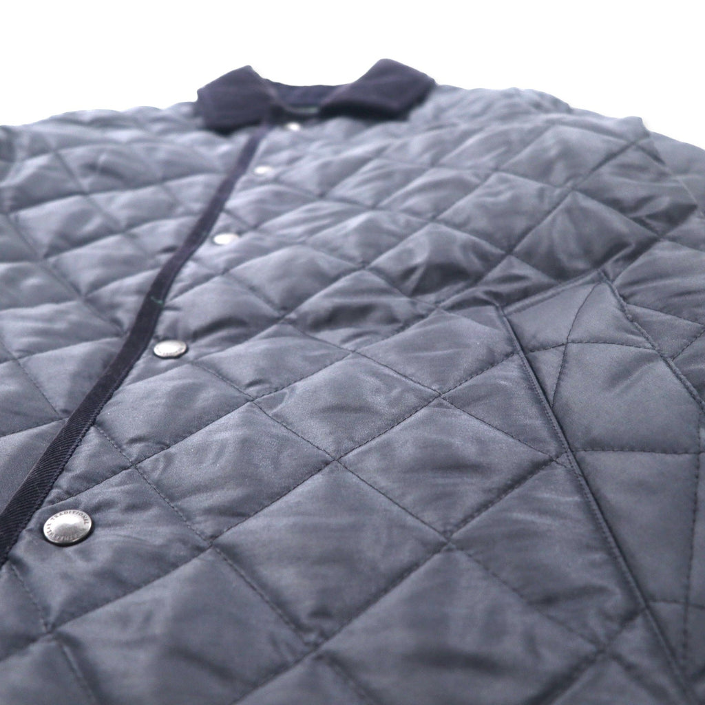 Traditional Weatherwear giacca trapuntata cappotto trapuntato 36 blu navy poliestere imbottito idrorepellente