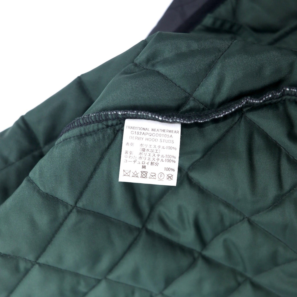 Traditional Weatherwear giacca trapuntata cappotto trapuntato 36 blu navy poliestere imbottito idrorepellente