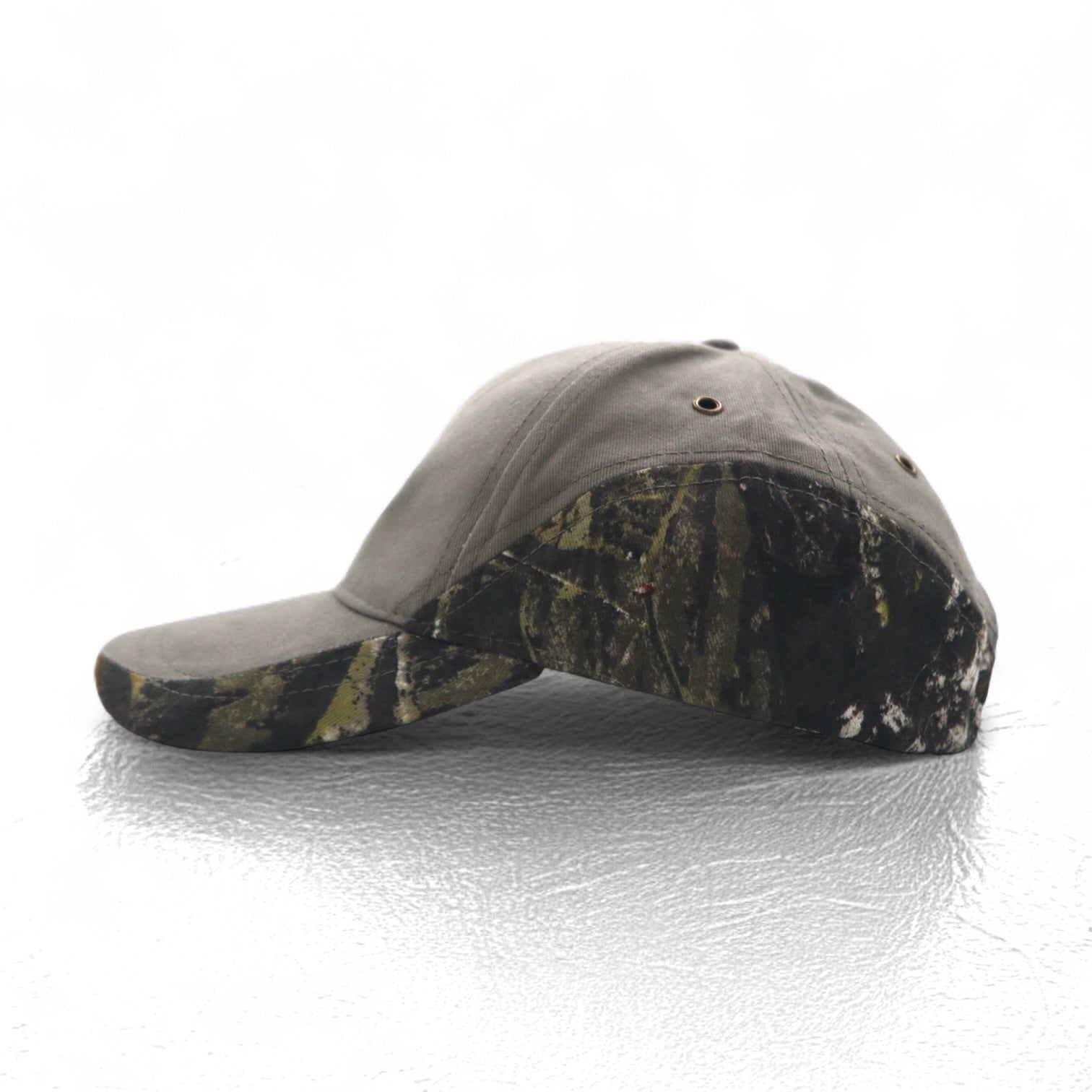MOSSY OAK Anni '90 Real Tree Camo Berretto Outdoor FREE Cintura Kaki Kay Dee Ricamo Nuovo con etichetta