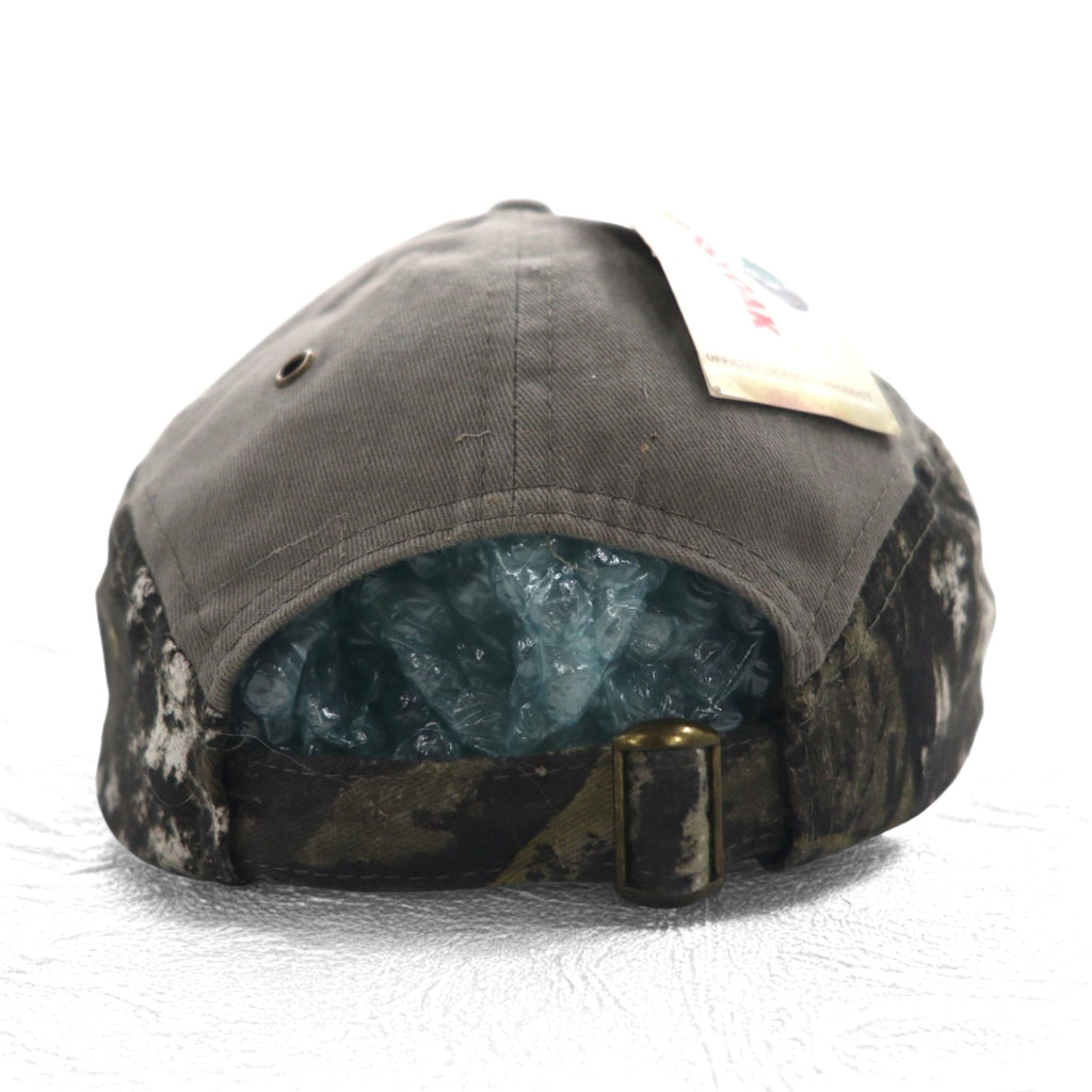 MOSSY OAK Anni '90 Real Tree Camo Berretto Outdoor FREE Cintura Kaki Kay Dee Ricamo Nuovo con etichetta