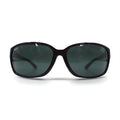 Ray-Ban ビッグフレーム スクエア サングラス ボルドー プラスチック RB2161