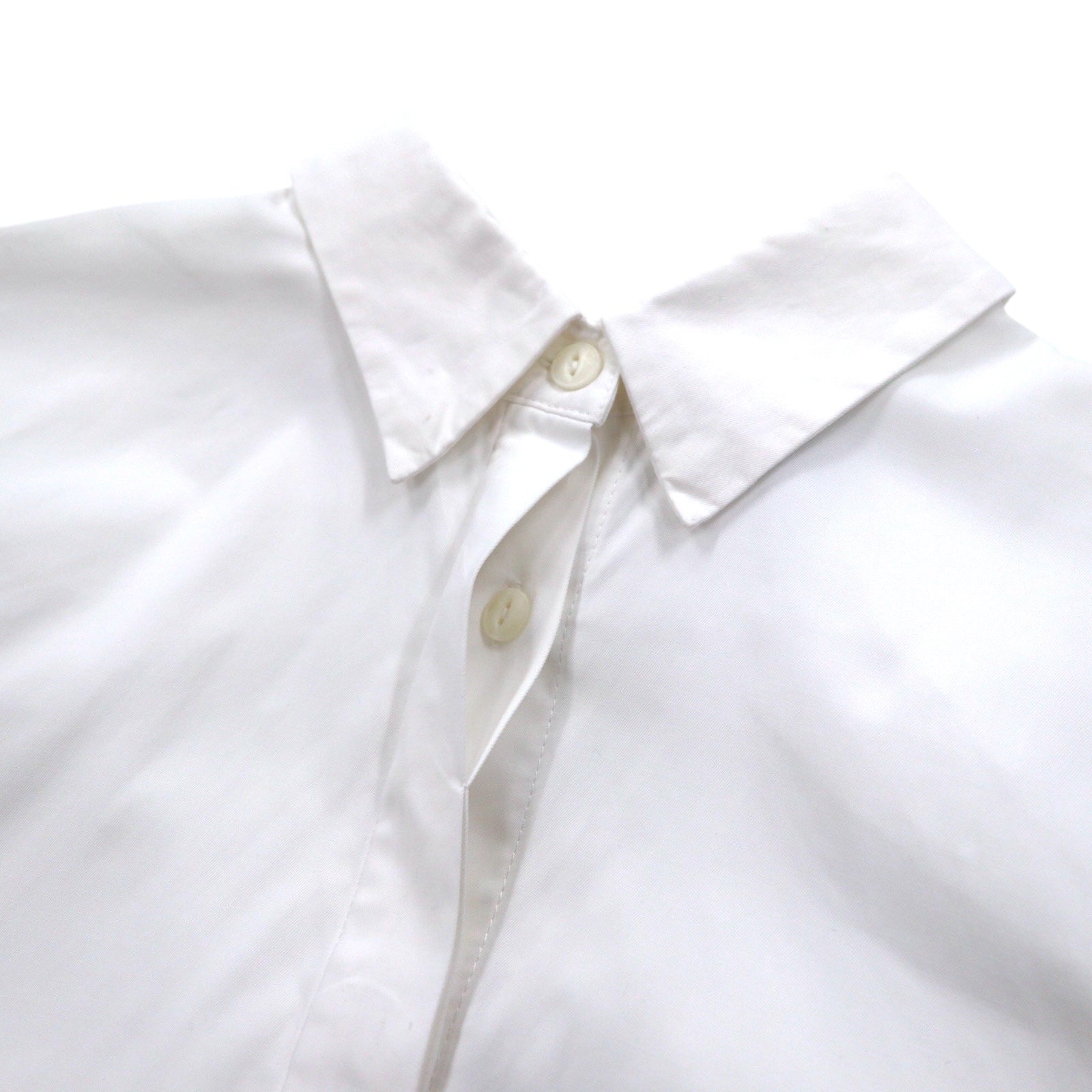 rag & bone USA製 前後2WAY デザイン グランパシャツ S ホワイト コットン レイヤード