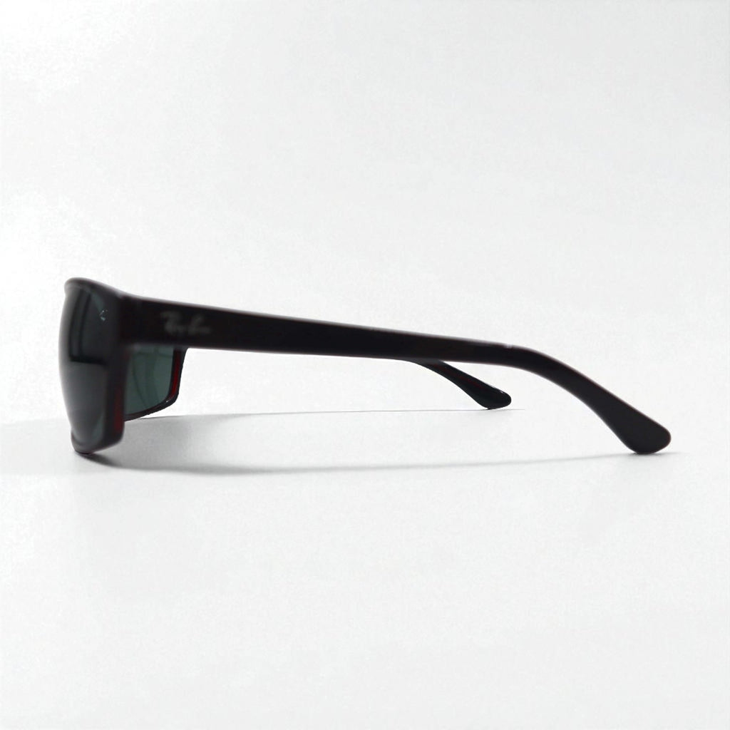 Ray-Ban ビッグフレーム スクエア サングラス ボルドー プラスチック RB2161