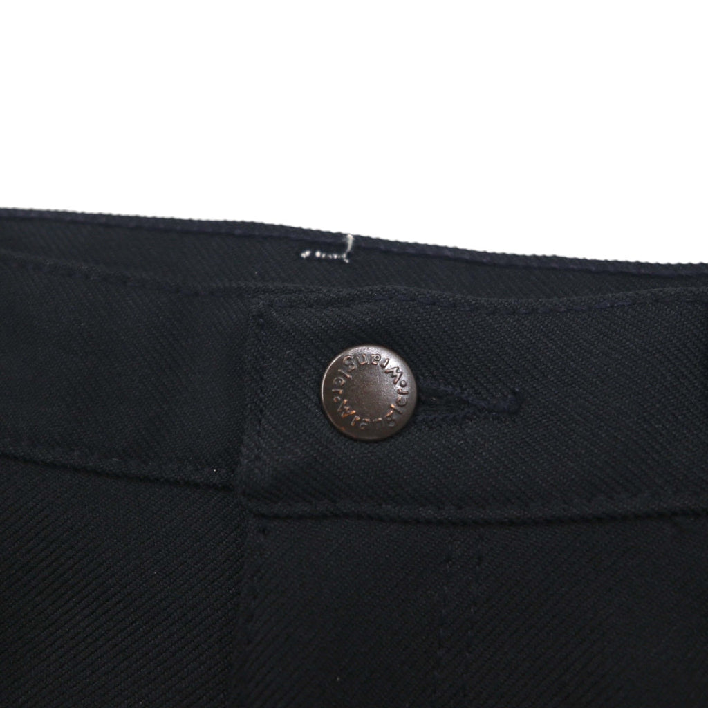Wrangler 90年代 USA製 ランチャー ドレス ジーンズ デニムパンツ L ブラック ポリエステル 82BK