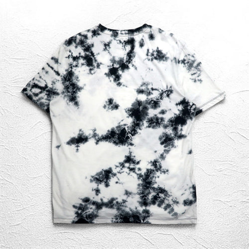 T-shirt AC/DC ufficiale, band rock, taglia L, bianca, tie-dye, cotone