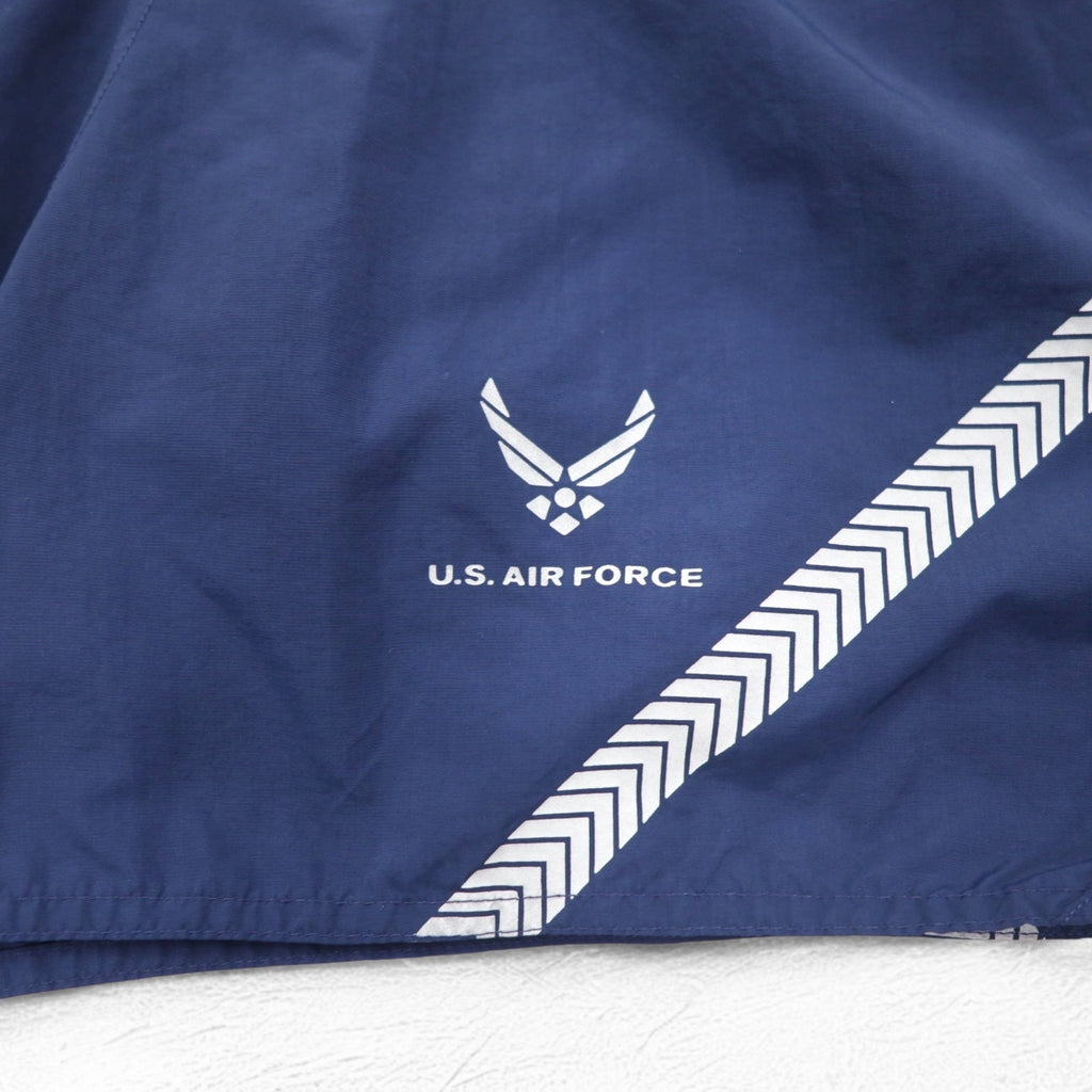 US AIR FORCE USAF Esercito americano pantaloncini da allenamento anni 2000 XL blu navy militare 8414-01-518-4760 UNICOR WASECA MN