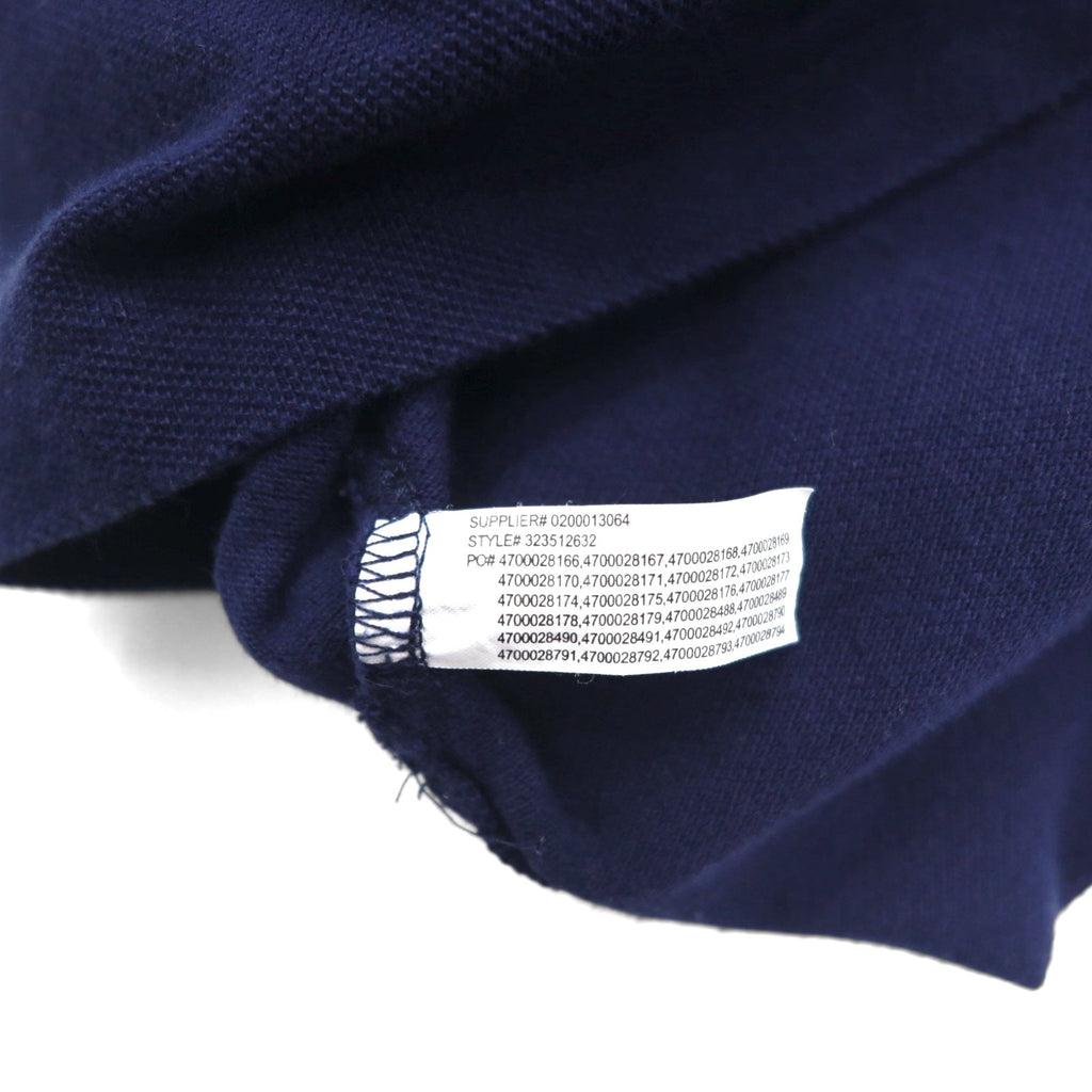 Polo by Ralph Lauren anni '90 Polo L blu navy cotone piqué piccolo ricamo pony