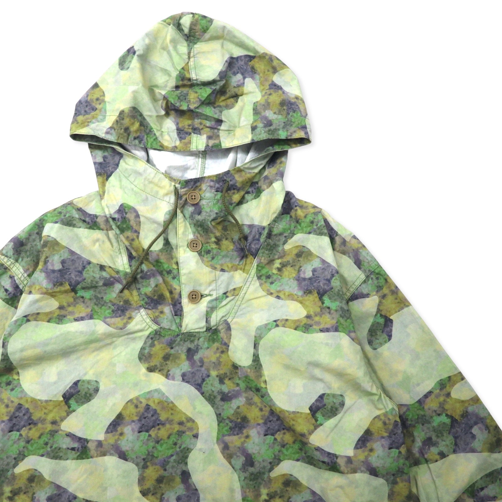 JOHNBULL Anorak leggero Parka da neve M Kaki Mimetico Cotone JM231S07
