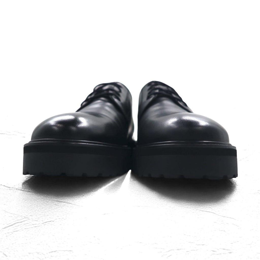 SATURDAYS NYC プレーントゥ ドレスシューズ 28cm ブラック レザー 牛革 Ali Black Shoe M22106AL01