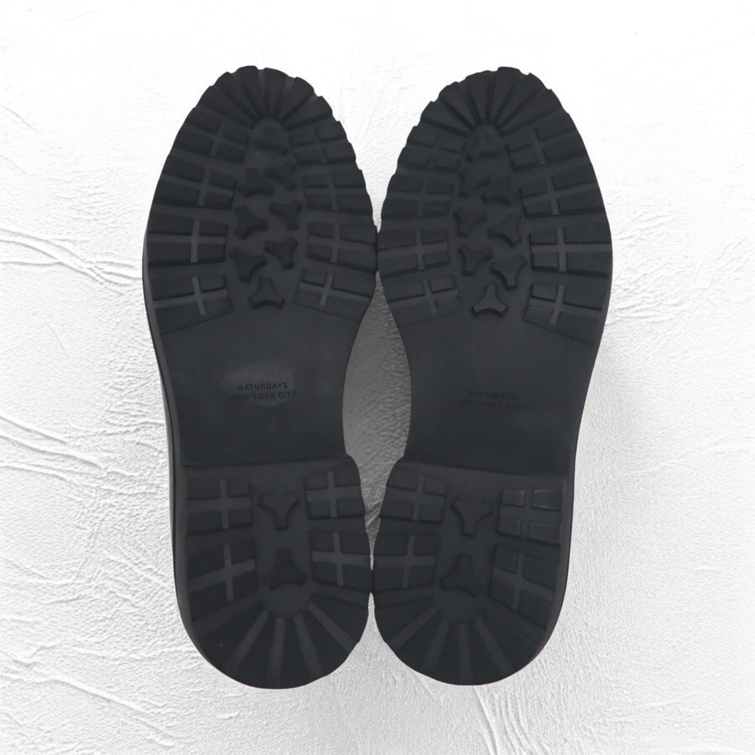 SATURDAYS NYC プレーントゥ ドレスシューズ 28cm ブラック レザー 牛革 Ali Black Shoe M22106AL01