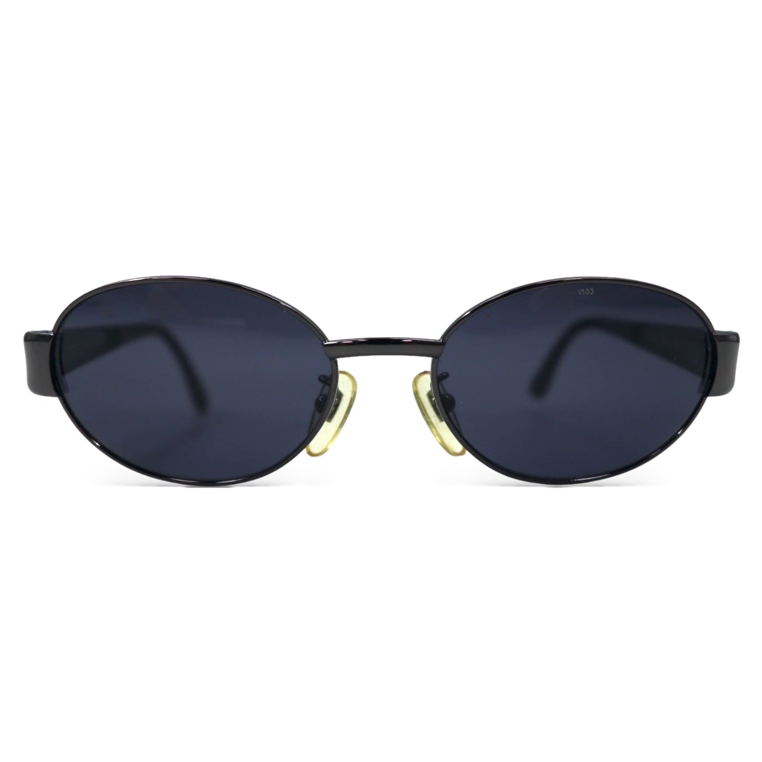 FENDI Occhiali da sole ovali, made in Italy, color argento tartaruga, logo Pecan in metallo SL7166 51 584