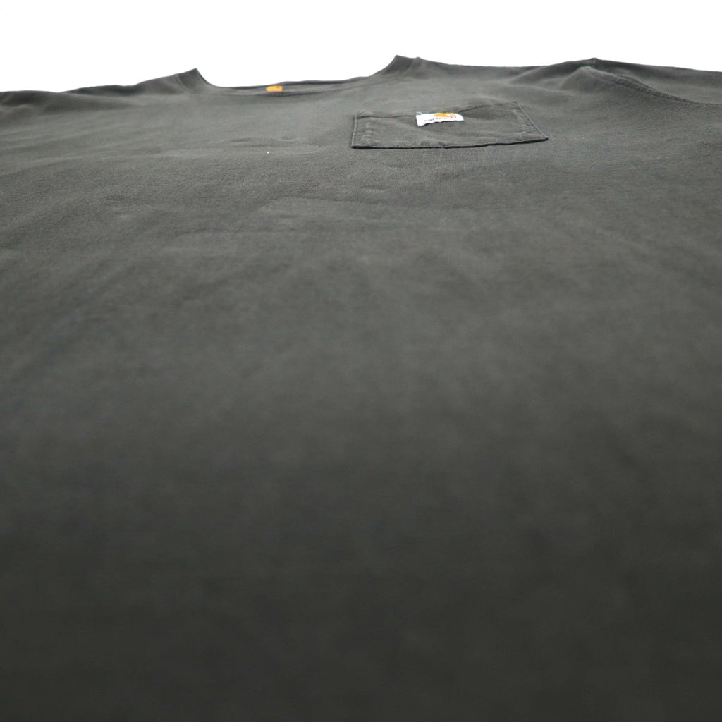 carhartt オリジナルフィット ポケット Tシャツ ポケTee 2XL ORIGINAL FIT カーキ ビッグサイズ