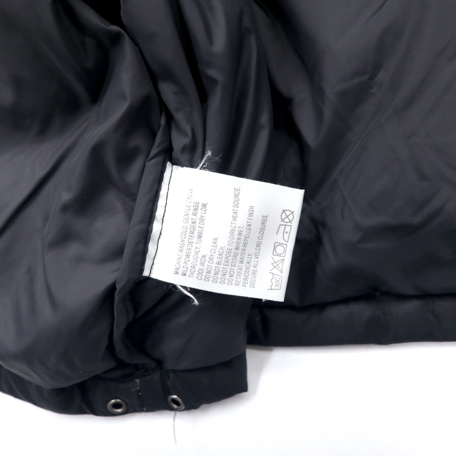 THE NORTH FACE Piumino Nuptse 700 fill power M nero nylon ricamo logo cappuccio riponibile US standard
