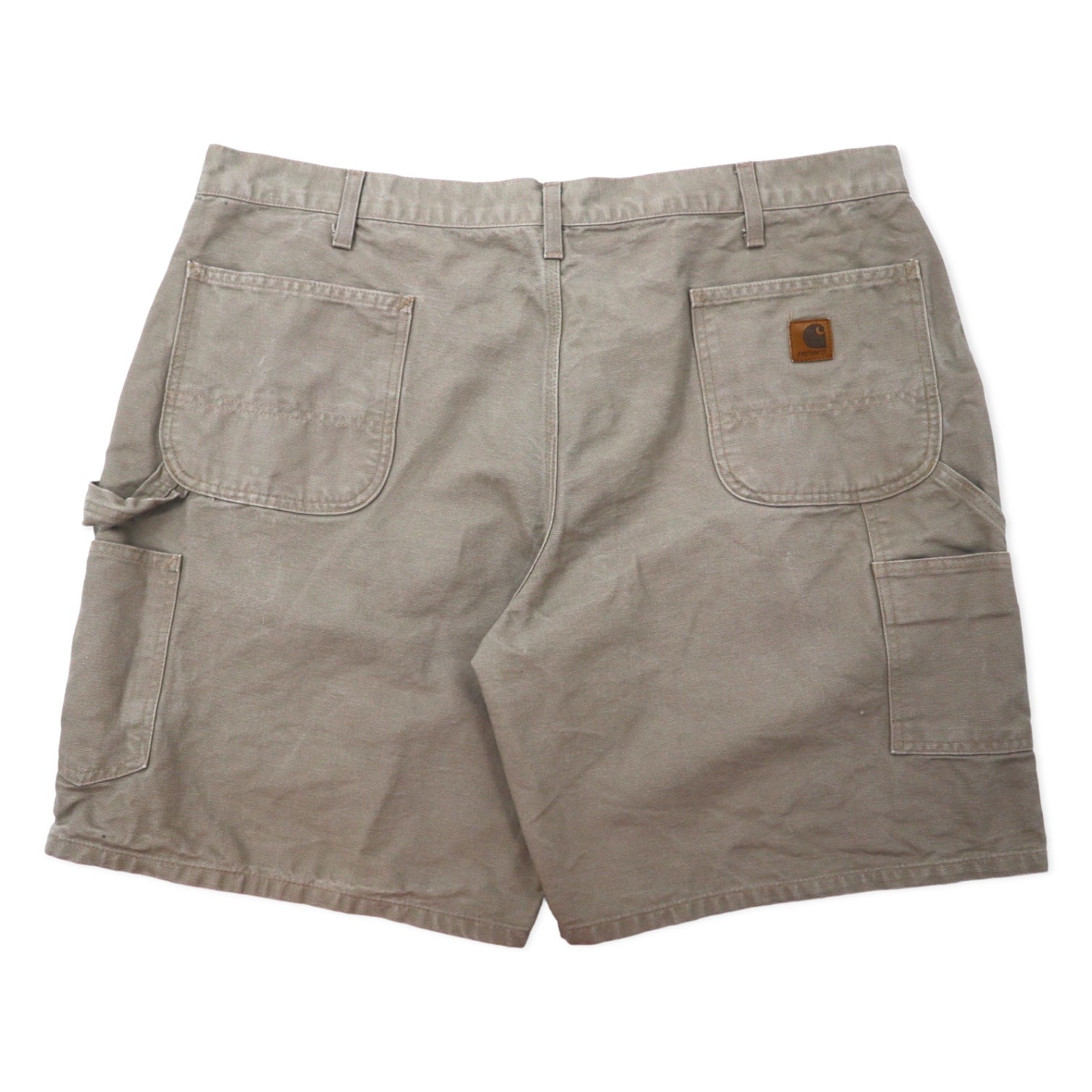 Carhartt Duck Work Short Pantaloni corti da lavoro Painter 42 Kaki Cotone WASHED DUCK WORK SHORT B25