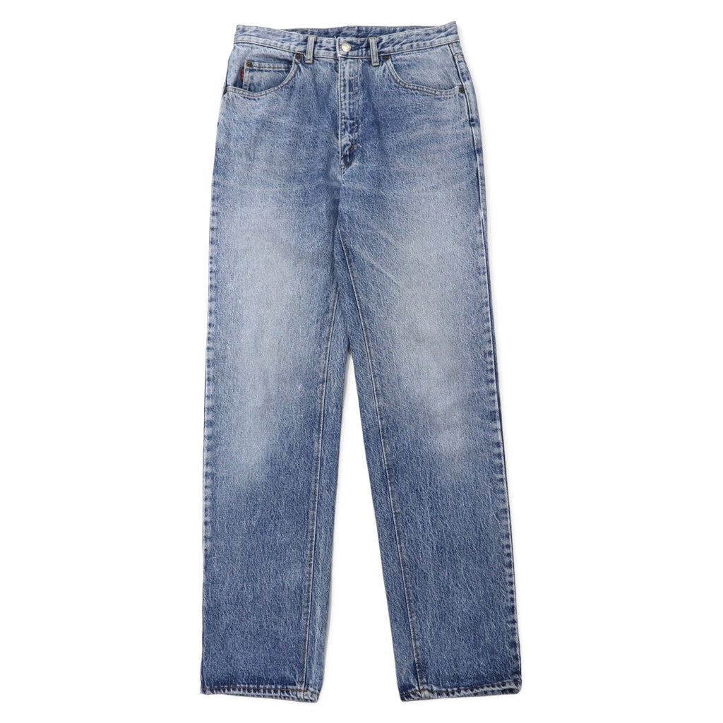 BIG JOHN SPIRIT anni '90 Ice Wash Tapered Jeans L Blu Cotone